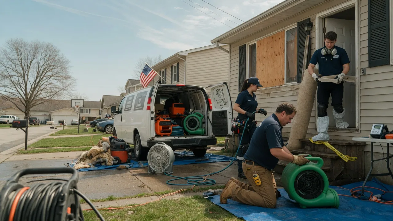 Water Damage Restoration in Plympton, MA near me